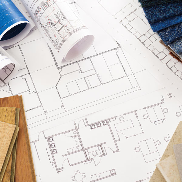 learning how to read blueprints of a building